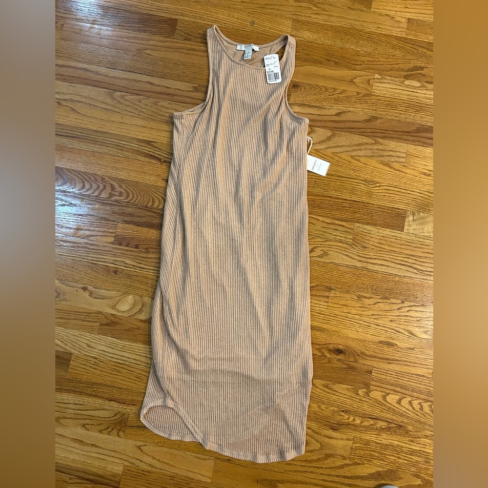 Forever 21 Rib Knit Slinky Dress NWT